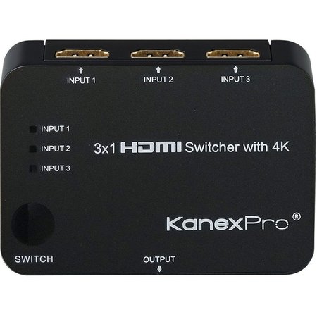 KANEXPRO The Kanexpro 3X1 Hdmi Switcher Is A Comp SW-HD3X14K